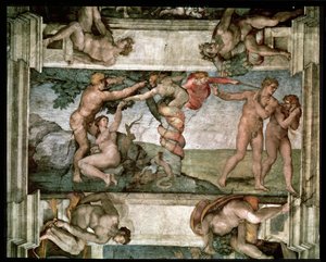 Soffitto della Cappella Sistina: La Caduta dell